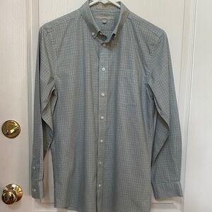 Nordstrom Young adult Green Plaid Casual Button Down Shirt